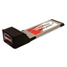 Dual Channel Serial ATA 6Gb/s (SATA 3) ExpressCard